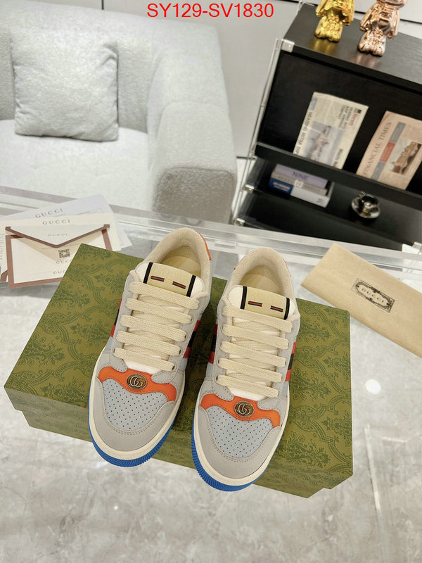 Men Shoes-Gucci high quality replica ID: SV1830 $: 129USD