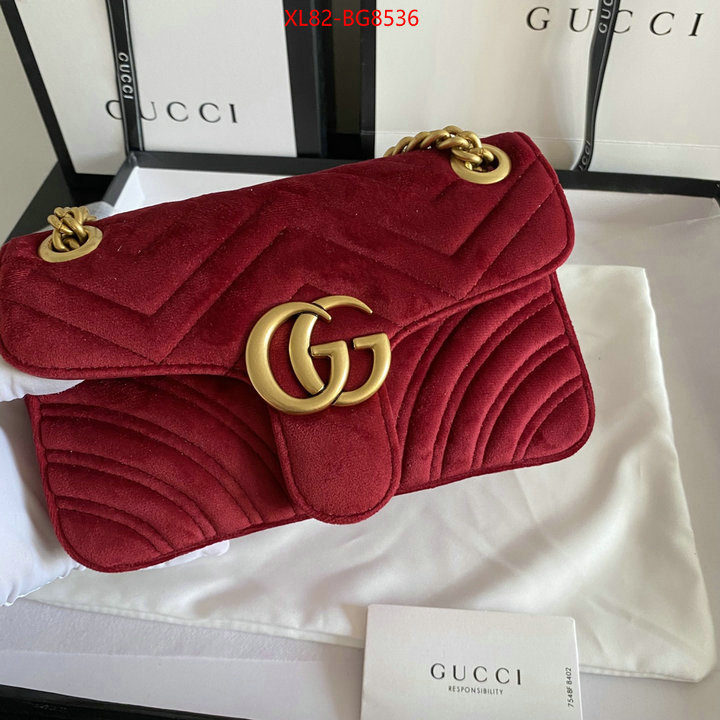 Gucci Bags(4A)-Marmont only sell high-quality ID: BG8536 $: 82USD