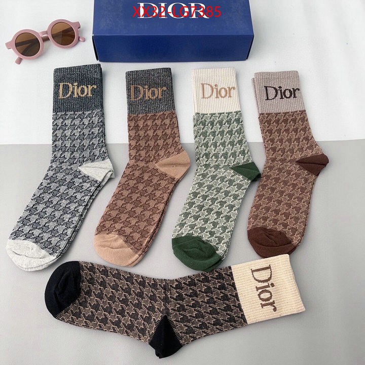 Sock-Dior cheap replica ID: LG7385 $: 32USD