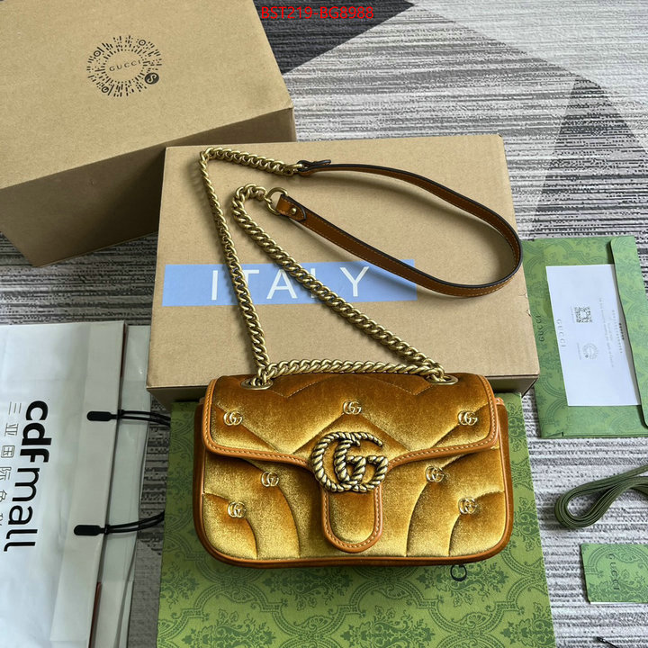 Gucci Bags(TOP)-Marmont store ID: BG8988