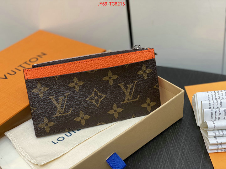 LV Bags(TOP)-Wallet wholesale replica ID: TG8215 $: 69USD