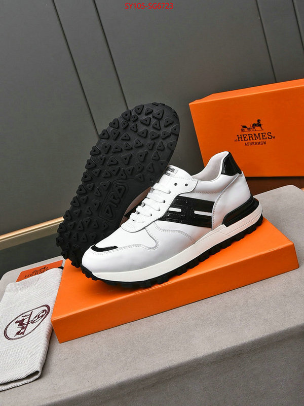 Men Shoes-Hermes replica 1:1 high quality ID: SG6723 $: 105USD