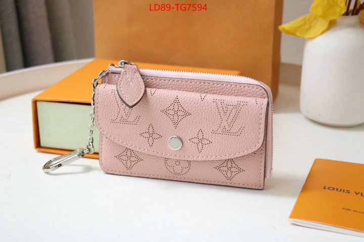 LV Bags(TOP)-Wallet unsurpassed quality ID: TG7594 $: 89USD,