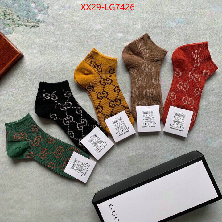 Sock-Gucci good quality replica ID: LG7426 $: 29USD