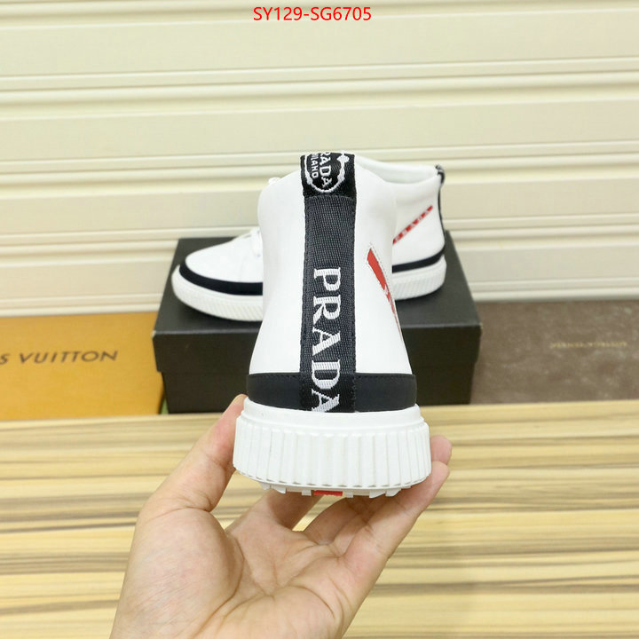 Men shoes-Prada we provide top cheap aaaaa ID: SG6705 $: 129USD