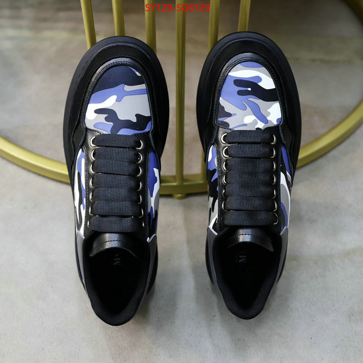 Men Shoes-Alexander McQueen replica 2023 perfect luxury ID: SG6729 $: 129USD