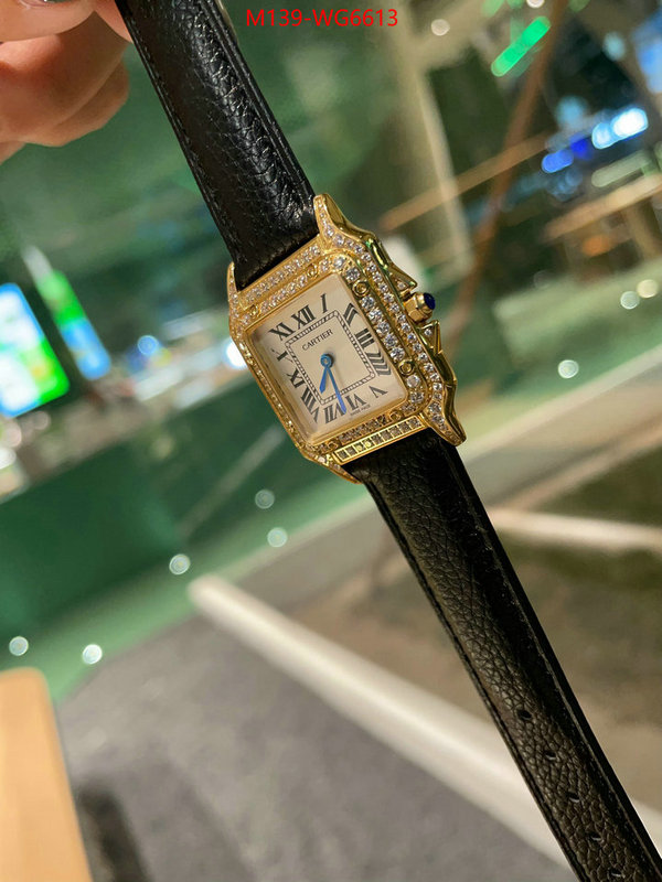 Watch(TOP)-Cartier 2023 aaaaa replica customize ID: WG6613 $: 139USD