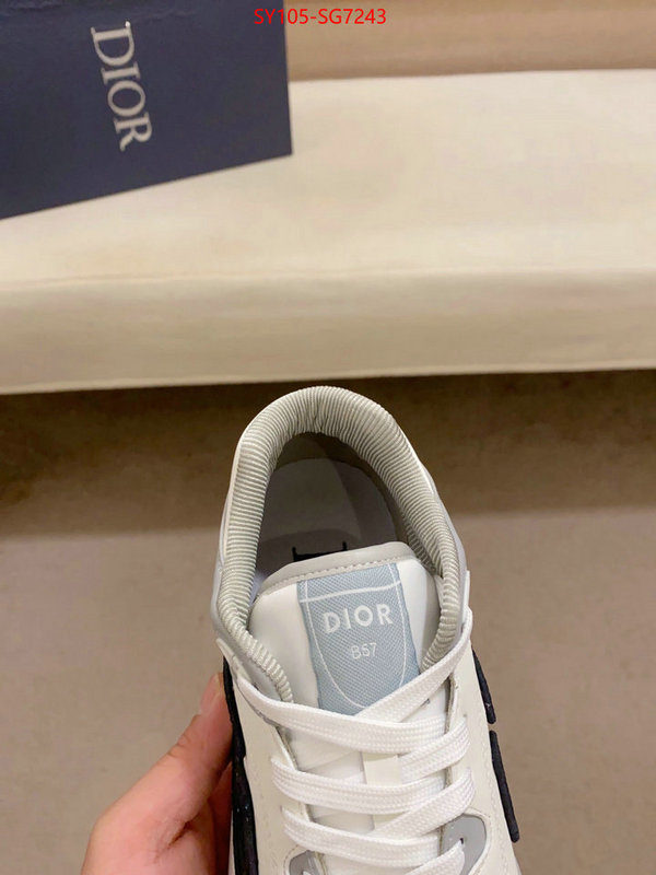 Men shoes-Dior fake cheap best online ID: SG7243 $: 105USD