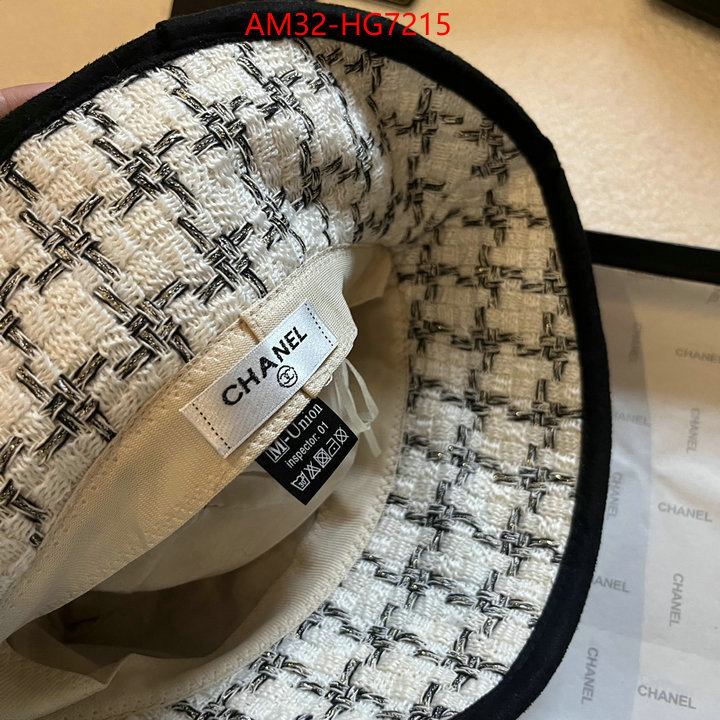 Cap (Hat)-Chanel what's the best place to buy replica ID: HG7215 $: 32USD