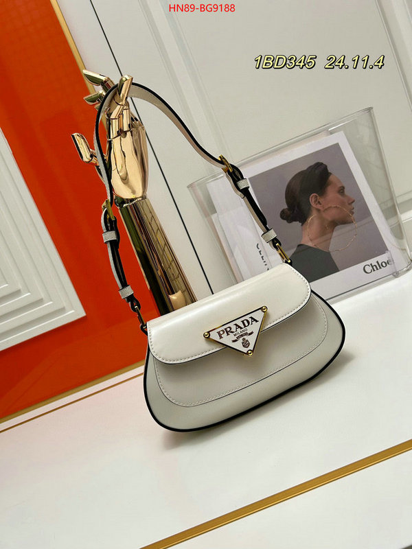 Prada Bags (4A)-Diagonal- what ID: BG9188 $: 89USD,