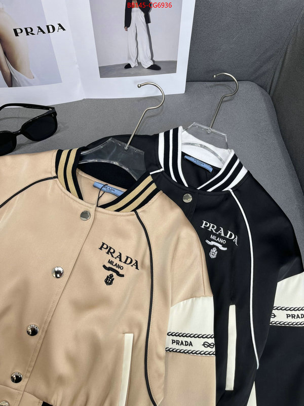 Clothing-Prada hot sale ID: CG6936 $: 145USD