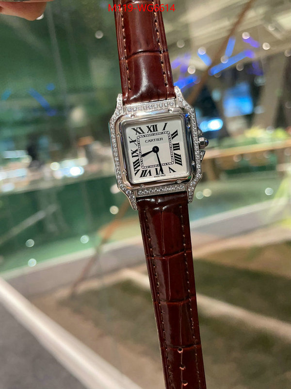 Watch(TOP)-Cartier hot sale ID: WG6614 $: 119USD