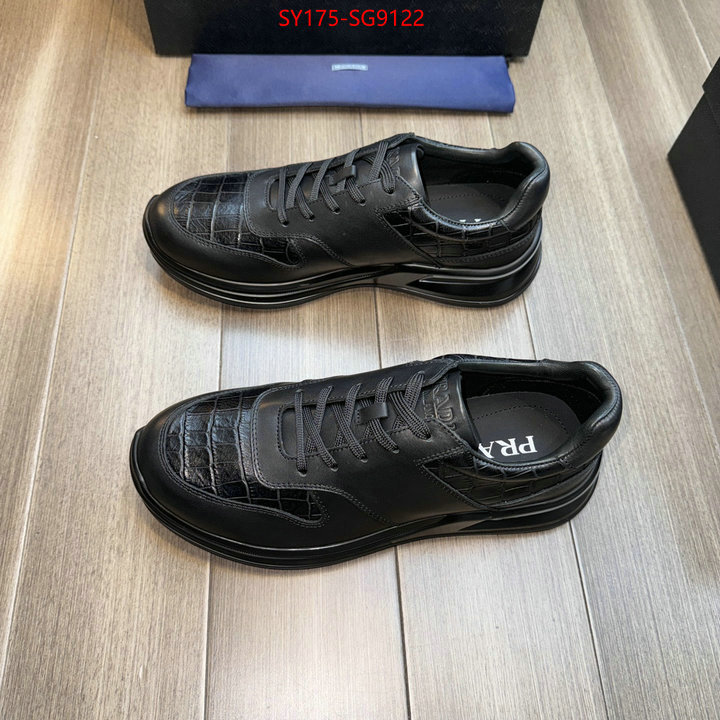 Men shoes-Prada replica sale online ID: SG9122 $: 175USD