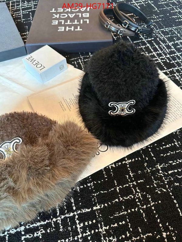 Cap(Hat)-Celine where to buy replicas ID: HG7171 $: 29USD