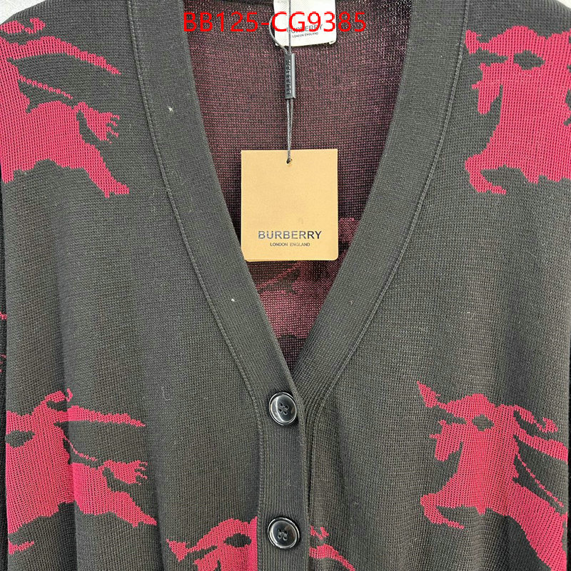 Clothing-Burberry high quality designer ID: CG9385 $: 125USD