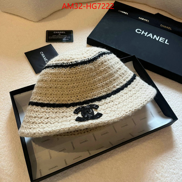 Cap (Hat)-Chanel fake ID: HG7222 $: 32USD