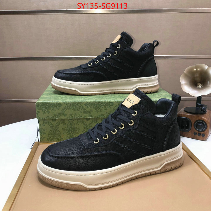 Men Shoes-Gucci designer wholesale replica ID: SG9113 $: 135USD