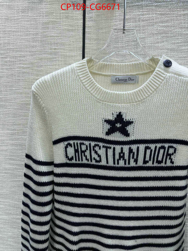 Clothing-Dior best luxury replica ID: CG6671 $: 109USD