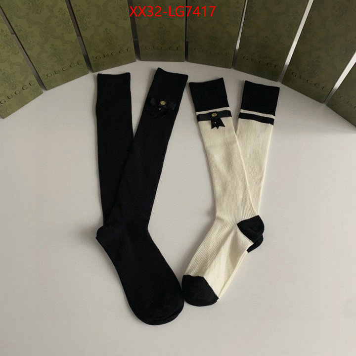 Sock-Gucci replica 1:1 ID: LG7417 $: 32USD