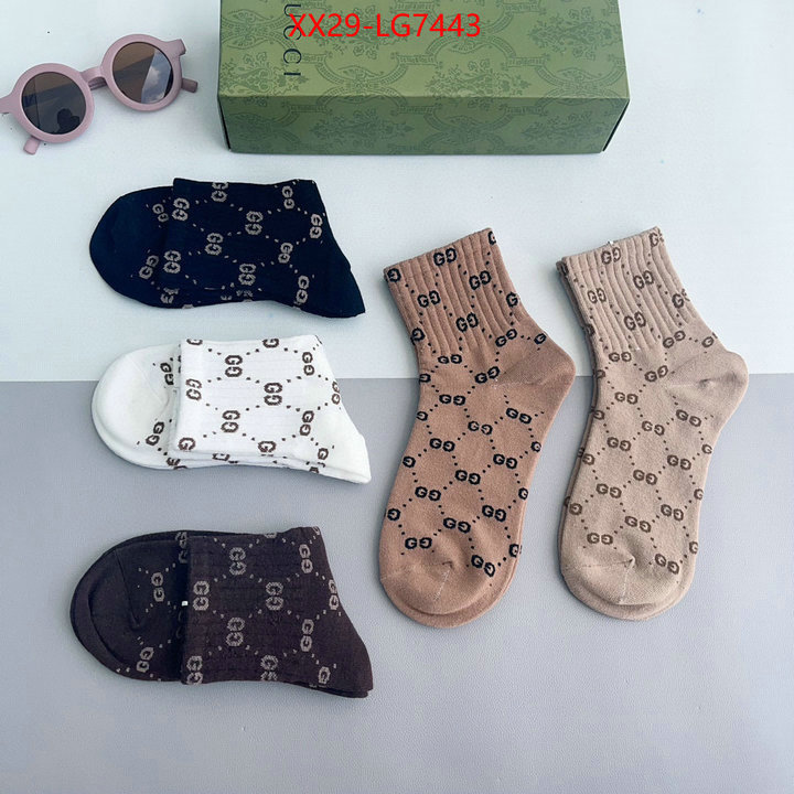 Sock-Gucci wholesale ID: LG7443 $: 29USD