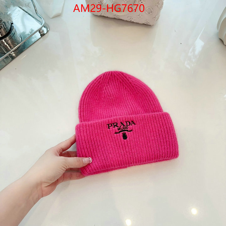 Cap (Hat)-Prada how to find replica shop ID: HG7670 $: 29USD