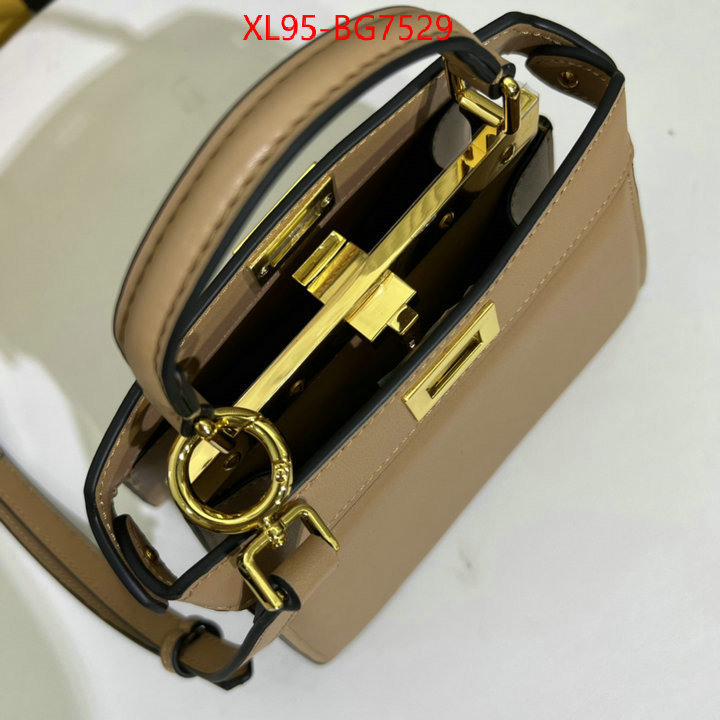 Fendi Bags(4A)-Peekaboo brand designer replica ID: BG7529 $: 95USD,