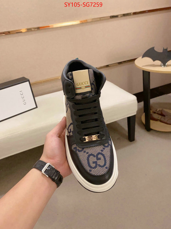 Men Shoes-Gucci what best replica sellers ID: SG7259 $: 105USD