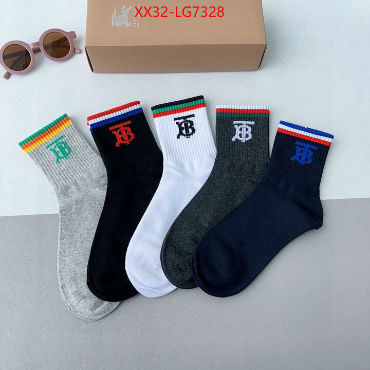 Sock-Burberry where to buy the best replica ID: LG7328 $: 32USD