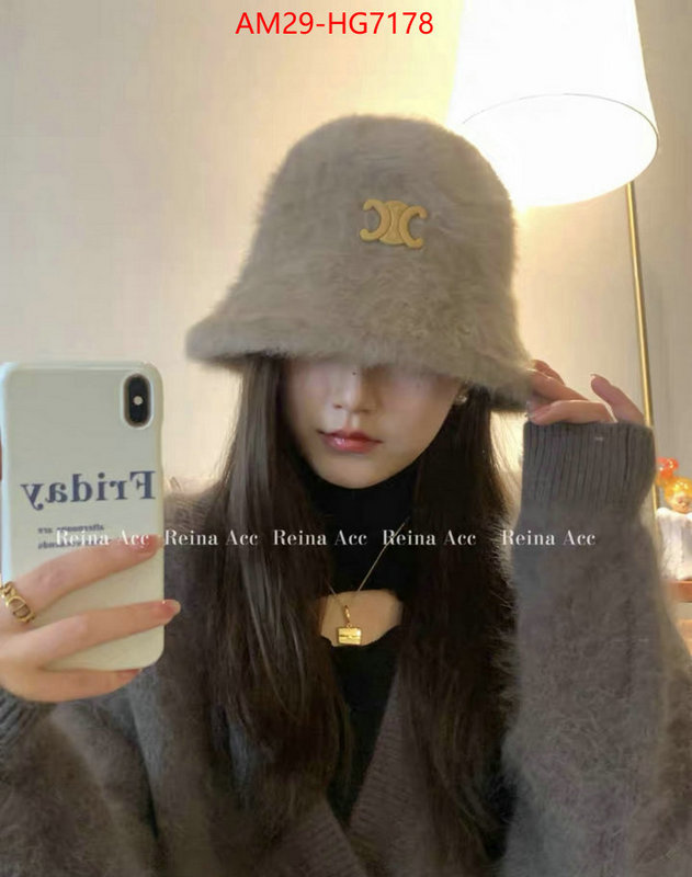 Cap(Hat)-Celine the quality replica ID: HG7178 $: 29USD