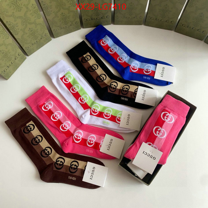 Sock-Gucci cheap replica ID: LG7410 $: 29USD