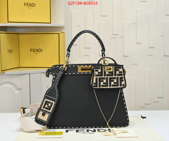 Fendi Bags(4A)-Peekaboo top grade ID: BG8533 $: 129USD