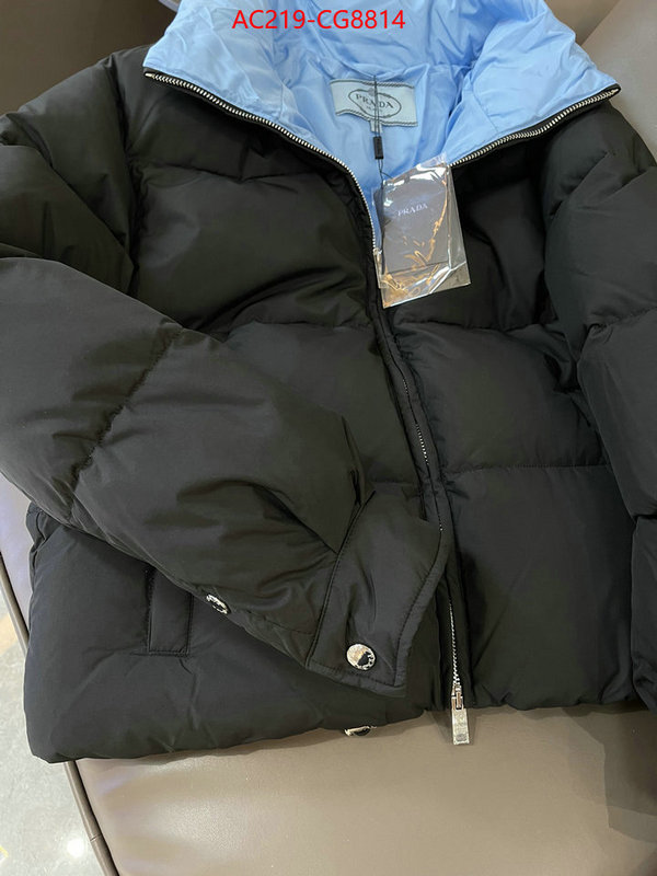 Down jacket Women-Prada what is aaaaa quality ID: CG8814 $: 219USD