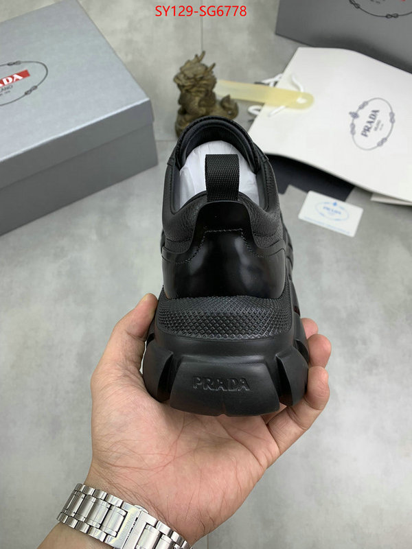 Men shoes-Prada high-end designer ID: SG6778 $: 129USD