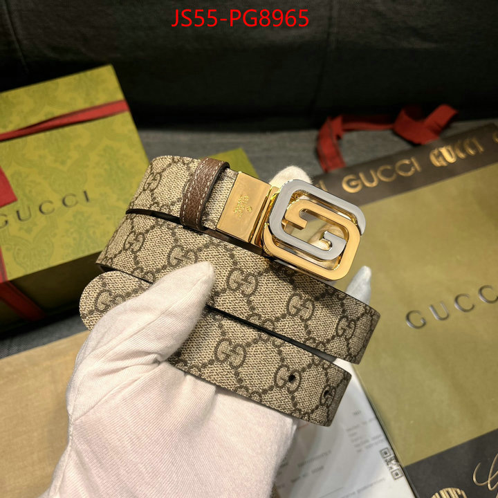 Belts-Gucci counter quality ID: PG8965 $: 55USD