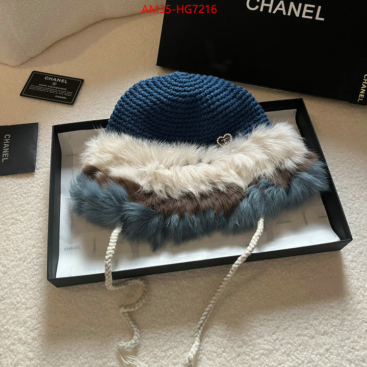 Cap (Hat)-Chanel luxury 7 star replica ID: HG7216 $: 35USD