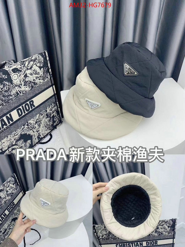 Cap (Hat)-Prada are you looking for ID: HG7679 $: 32USD