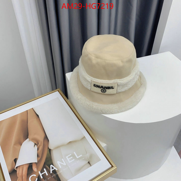 Cap (Hat)-Chanel can i buy replica ID: HG7219 $: 29USD