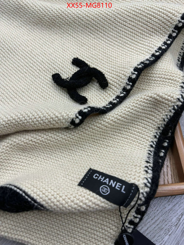 Scarf-Chanel top quality website ID: MG8110 $: 55USD