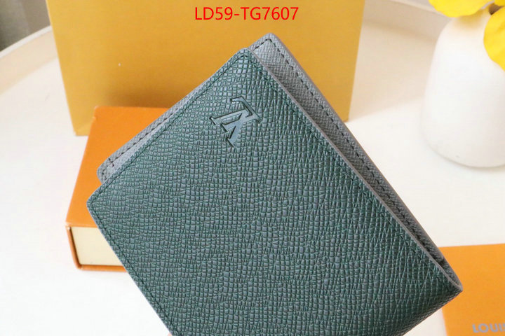 LV Bags(TOP)-Wallet wholesale ID: TG7607 $: 59USD,