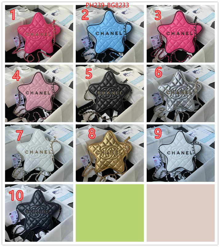 Chanel Bags(TOP)-Diagonal- knockoff ID: BG8233 $: 239USD