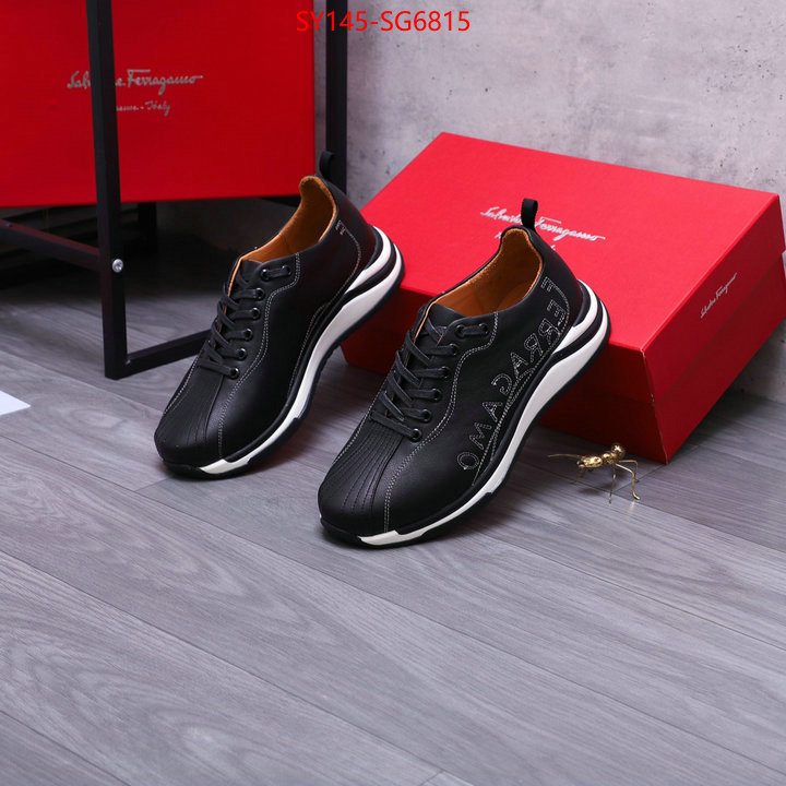 Men shoes-Ferragamo aaaaa+ replica ID: SG6815 $: 145USD