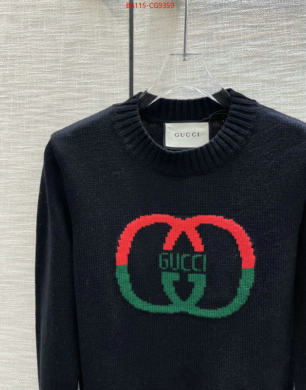 Clothing-Gucci where to buy fakes ID: CG9359 $: 115USD