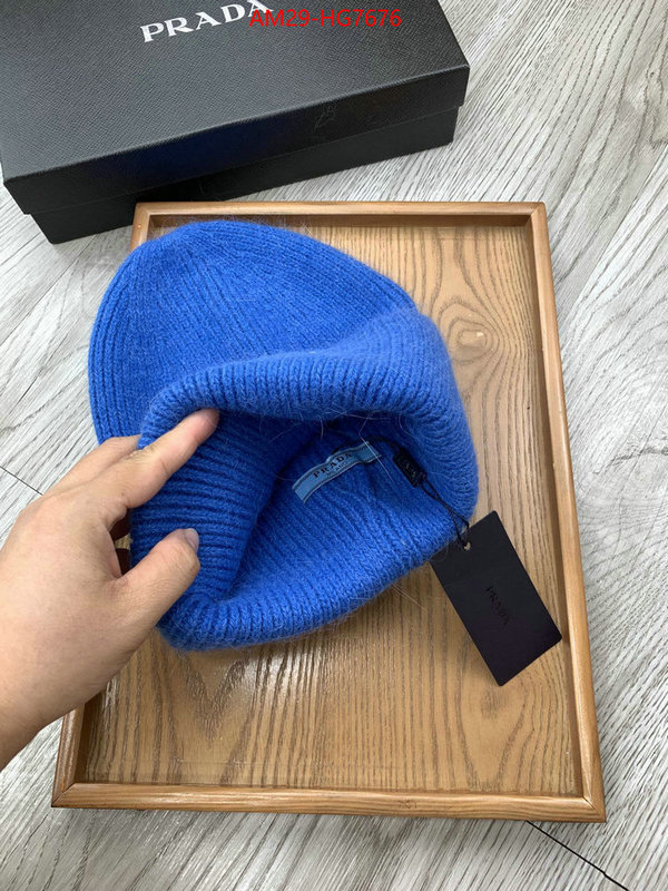 Cap (Hat)-Prada where to buy the best replica ID: HG7676 $: 29USD