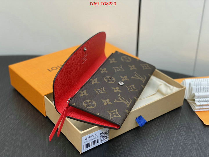 LV Bags(TOP)-Wallet online from china designer ID: TG8220 $: 69USD