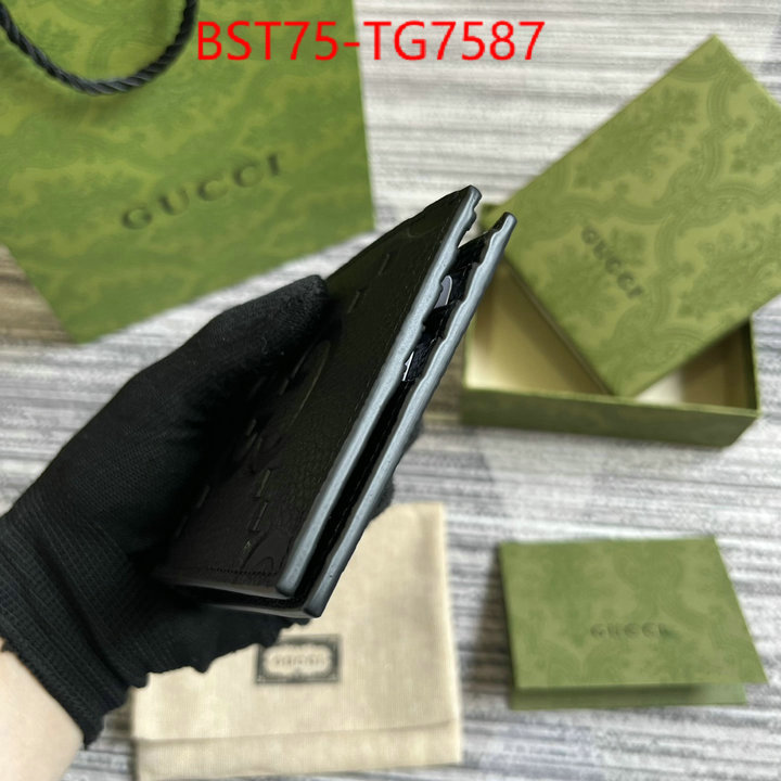 Gucci Bags(TOP)-Wallet- 1:1 clone ID: TG7587 $: 75USD,