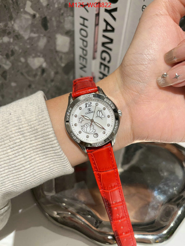 Watch(4A)-Chanel replicas buy special ID: WG8822 $: 125USD