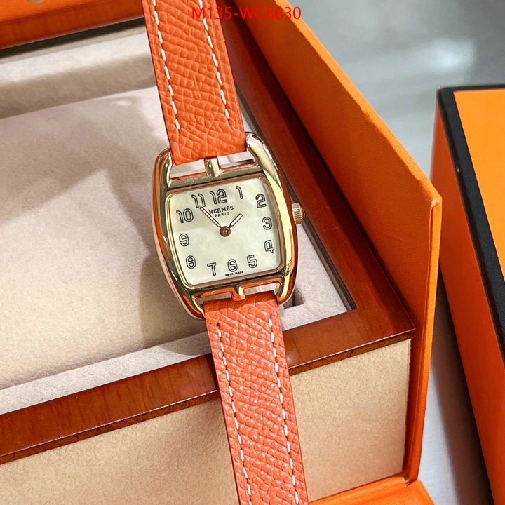 Watch(4A)-Hermes where could you find a great quality designer ID: WG8830 $: 135USD