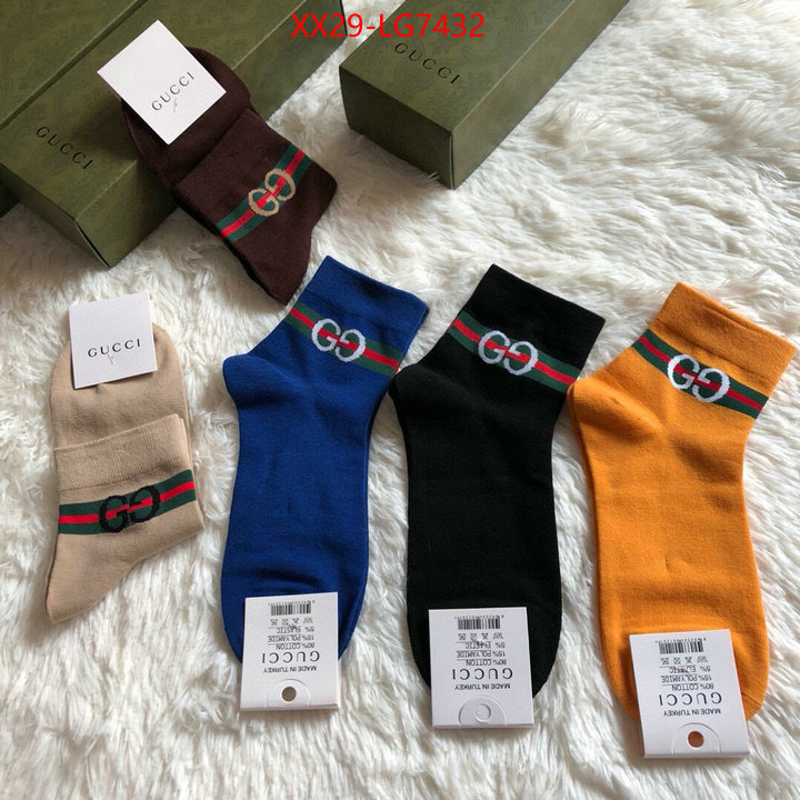 Sock-Gucci online from china ID: LG7432 $: 29USD