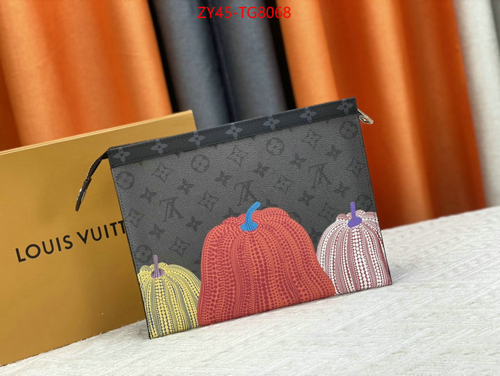 LV Bags(4A)-Wallet high quality happy copy ID: TG8068 $: 45USD