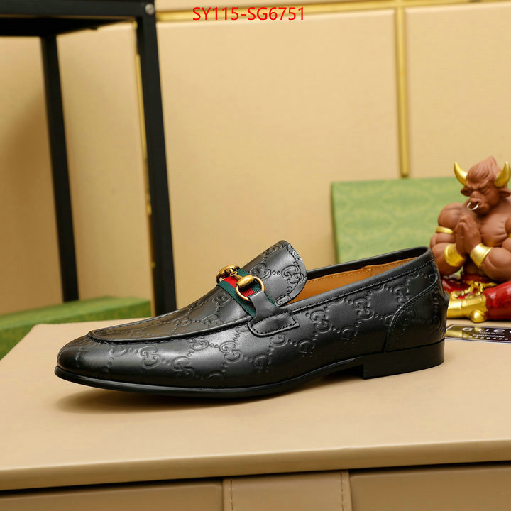 Men Shoes-Gucci what best replica sellers ID: SG6751 $: 115USD